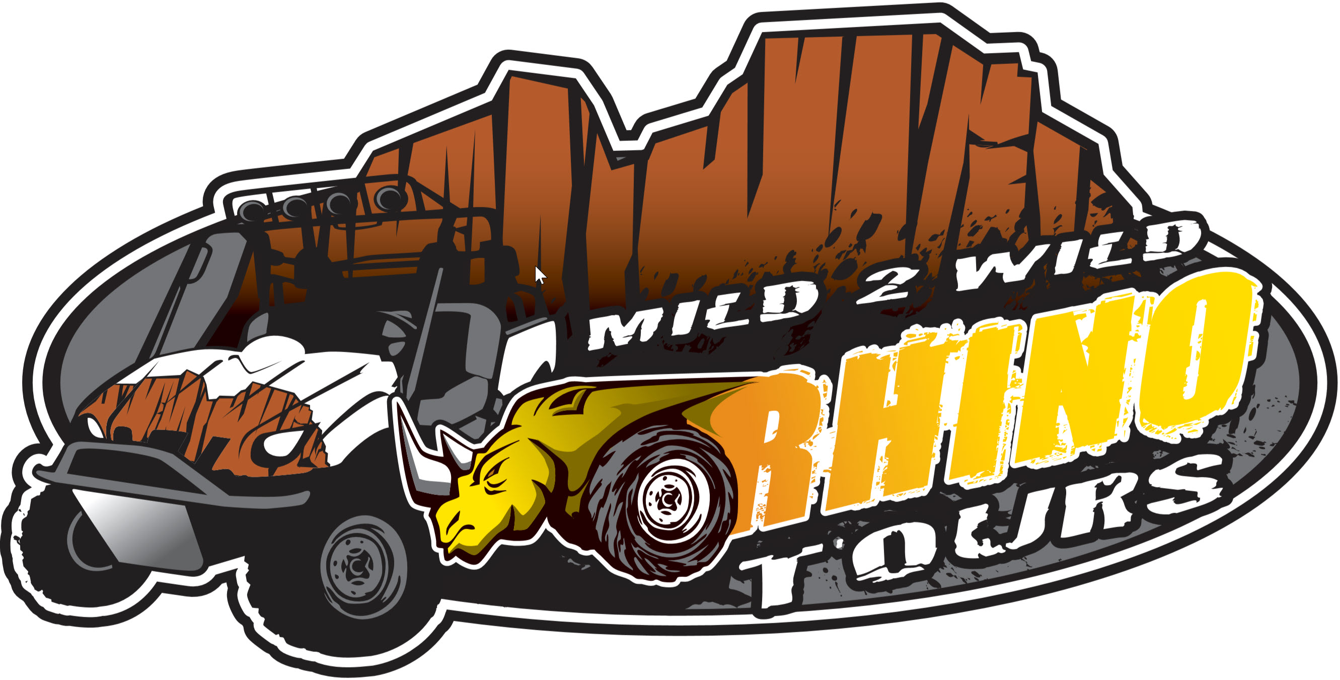 Mild to Wild Rhino Tours - Logo