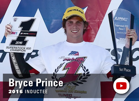 Yamaha Wall of Champions - Bryce Prince