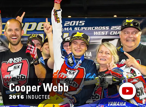 Yamaha Wall of Champions - Cooper Webb